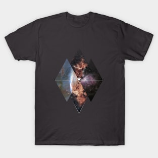 Cosmic Meditation Abstract Art T-Shirt